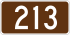 Nova Scotia Route 213 shield