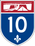 Autoroute 10 shield
