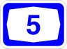Highway 5 shield}}