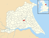 Molescroft UK parish locator map.svg