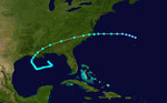 1912 Atlantic tropical storm 1 track.png