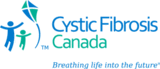 The new logo and name (Cystic Fibrosis Canada), 2011 onward.