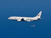 P-8A Poseidon of VP-16 dropping torpedo in 2013.JPG