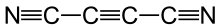 Dicyanoacetylene Structural Formula V2.svg