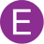 Línea E (SBASE) bullet.svg
