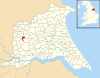 Bielby UK parish locator map.svg