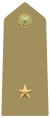 Rank insignia of sottotenete of the Army of Italy (1973).svg