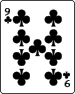 9 of clubs