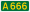 UK road A666.svg