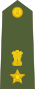 Lieutenant Colonel of the Indian Army.svg