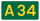 UK road A34.svg