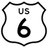 U.S. Route 6 marker