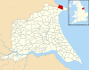 Bempton UK parish locator map.svg