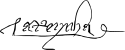 Philippa of Lancaster's signature