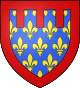 Blason comte fr Valois avant 1299.svg