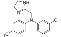 Phentolamine Structural Formulae.svg