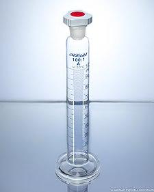 Measuring Cylinder with Stopper