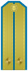 Rank insignia of Лейтенант of the Bulgarian Air forces.png