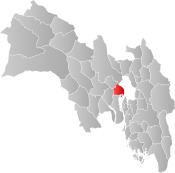 Bærum within Viken