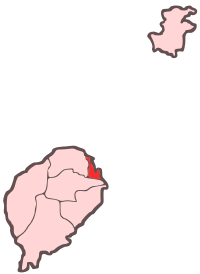 Location within São Tomé and Príncipe