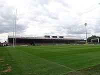 South Stand, Headingley Stadium during the second day of the England-Sri Lanka test (21st April 2014) 001.JPG