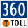 Toll Texas 360 Tollway.svg