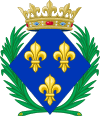 Lozenge of a "Daughter of France" (Fille de France).svg