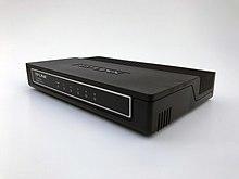 A 5-port layer-2 switch without management functionality