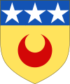 Arms of Sir Alexander Durham of Largo.svg