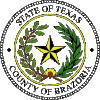 Official seal of Brazoria County