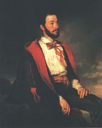 Jozsef Borsos Portrait of Kristóf Hegedűs 1844.jpg