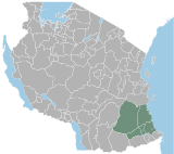 Tanzania Lindi Mjini location map.svg