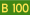 Australian Alphanumeric State Route B100.svg