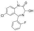 Flutemazepam structure.svg