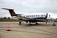 Beechcraft Super King Air B350 (31378959748).jpg