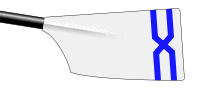Image showing the rowing club's blade colours