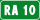 Italian traffic signs - raccordo autostradale 10.svg