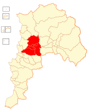 Location in the Valparaíso Region