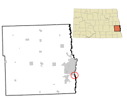 Location of Briarwood, North Dakota