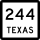 Texas 244.svg