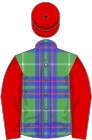 McIntrye tartan, red sleeves and cap