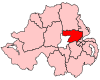A medium constituency located in the extreme south west of the county.
