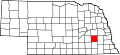 State map highlighting Seward County