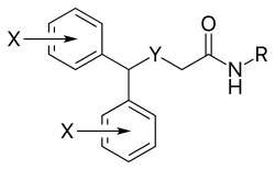 Modafinil analogs 2.svg