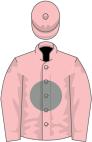 Pink, grey disc