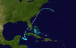 1925 Atlantic hurricane 4 track.png