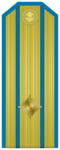 Rank insignia of Майор of the Bulgarian Air forces.png