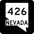State Route 426 marker