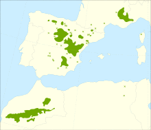 Juniperus thurifera range.svg