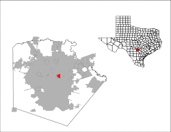 Location of Alamo Heights, Texas